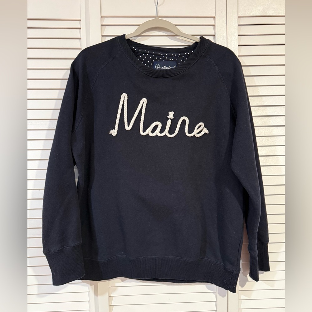 Navy Blue Maine Sweater